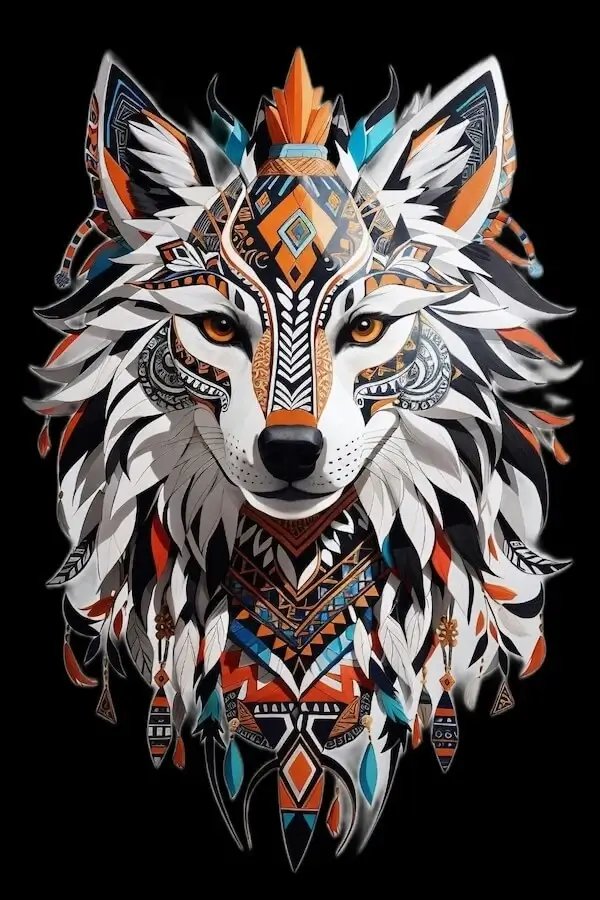 AI-generated sternum tattoo artwork